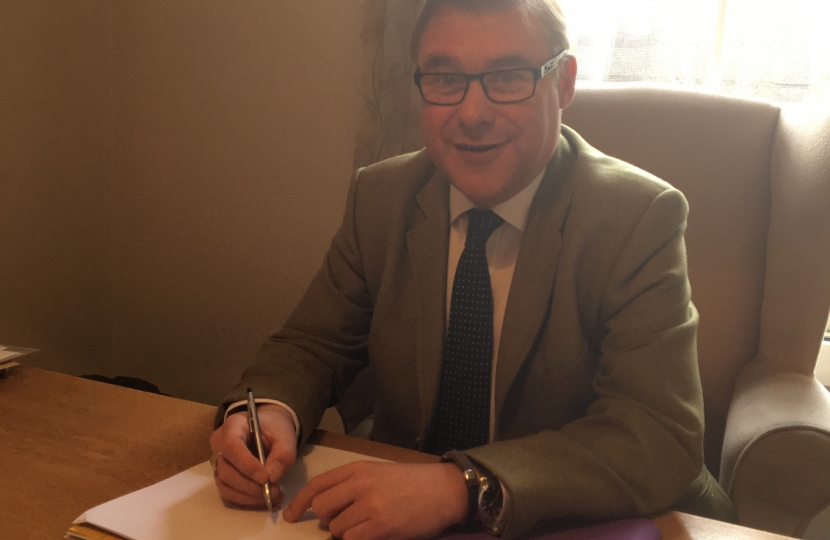 Rayleigh and Wickford MP Mark Francois pictured at his milestone 350th constituency surgery at his office in Rayleigh.