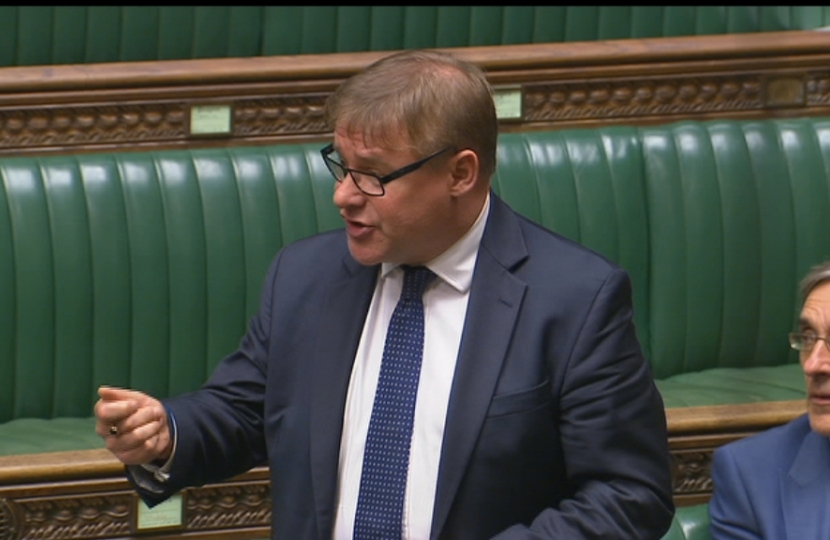 Rayleigh and Wickford MP Mark Francois speaking in the House of Commons and calling for the Royal Navy to establish a reserve fleet of escorts.