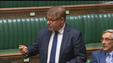 Rayleigh and Wickford MP Mark Francois speaking in the House of Commons and calling for the Royal Navy to establish a reserve fleet of escorts.